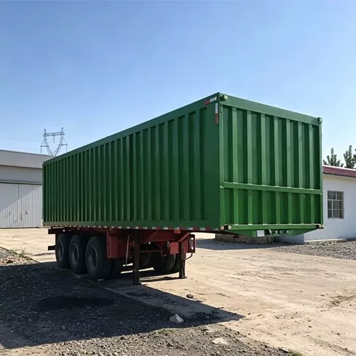 Проширена затворена сандук полуприколица